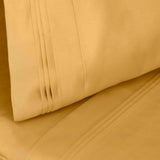 1000 Thread Count Egyptian Cotton Solid Pillowcase Set