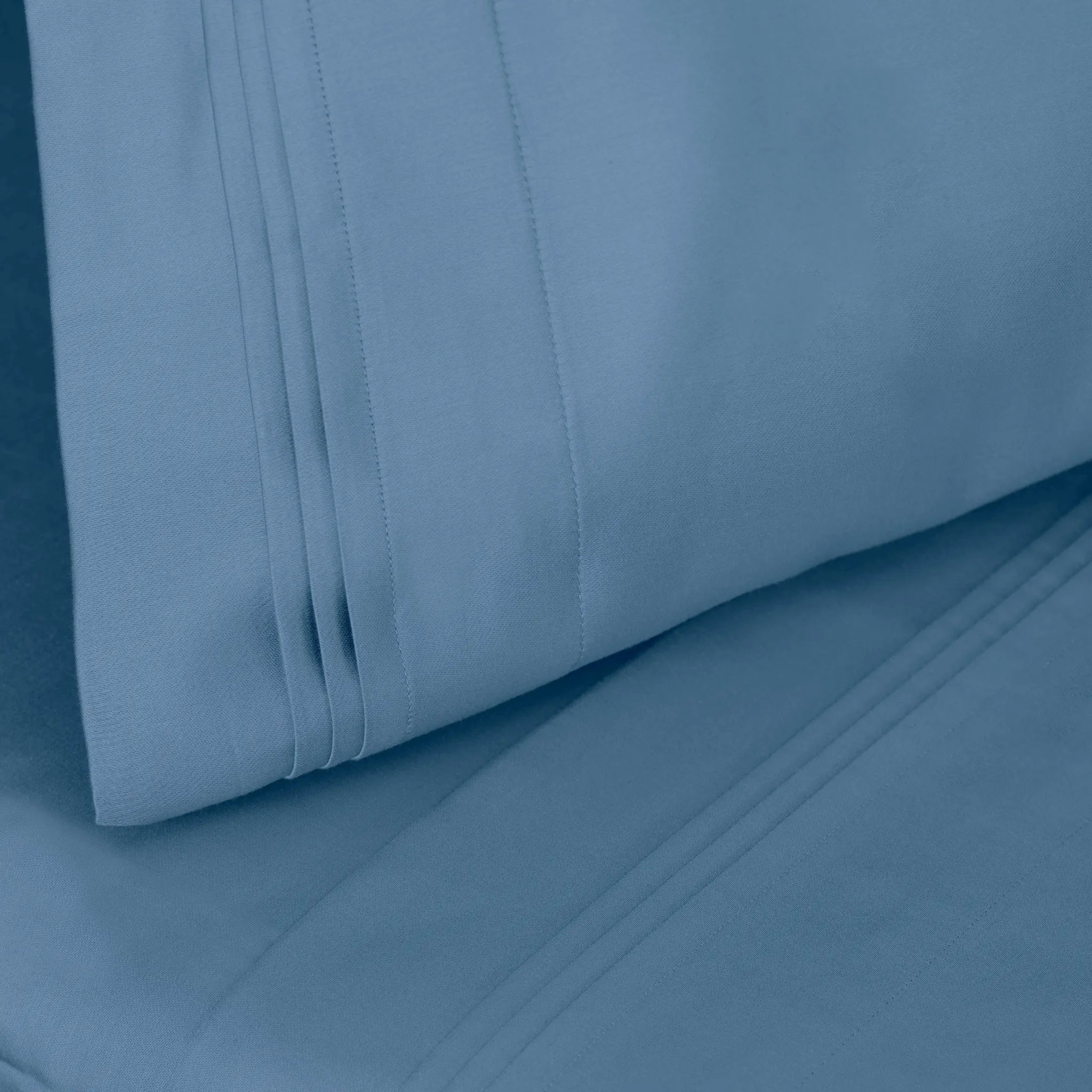 1000 Thread Count Egyptian Cotton Solid Pillowcase Set