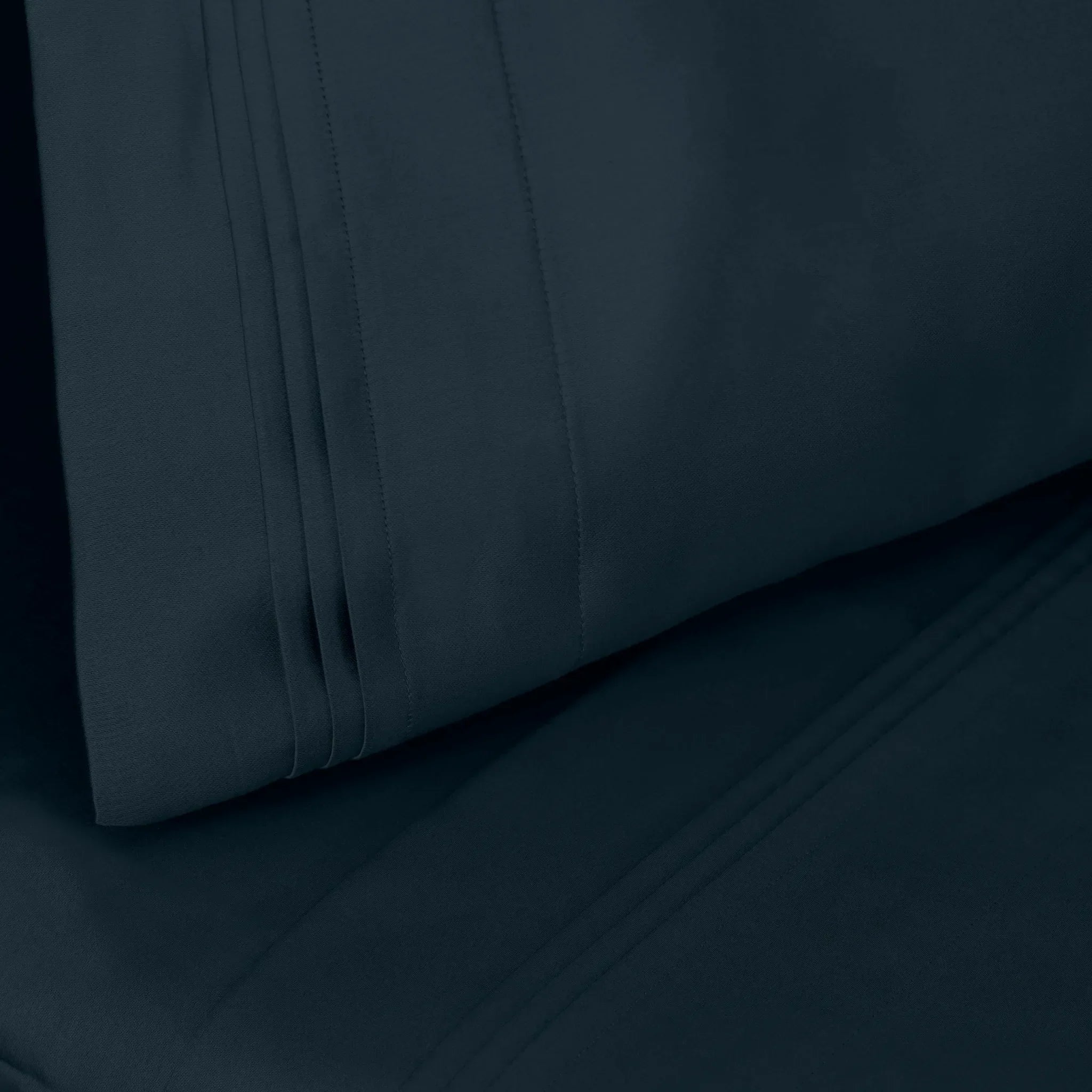 1000 Thread Count Egyptian Cotton Solid Pillowcase Set