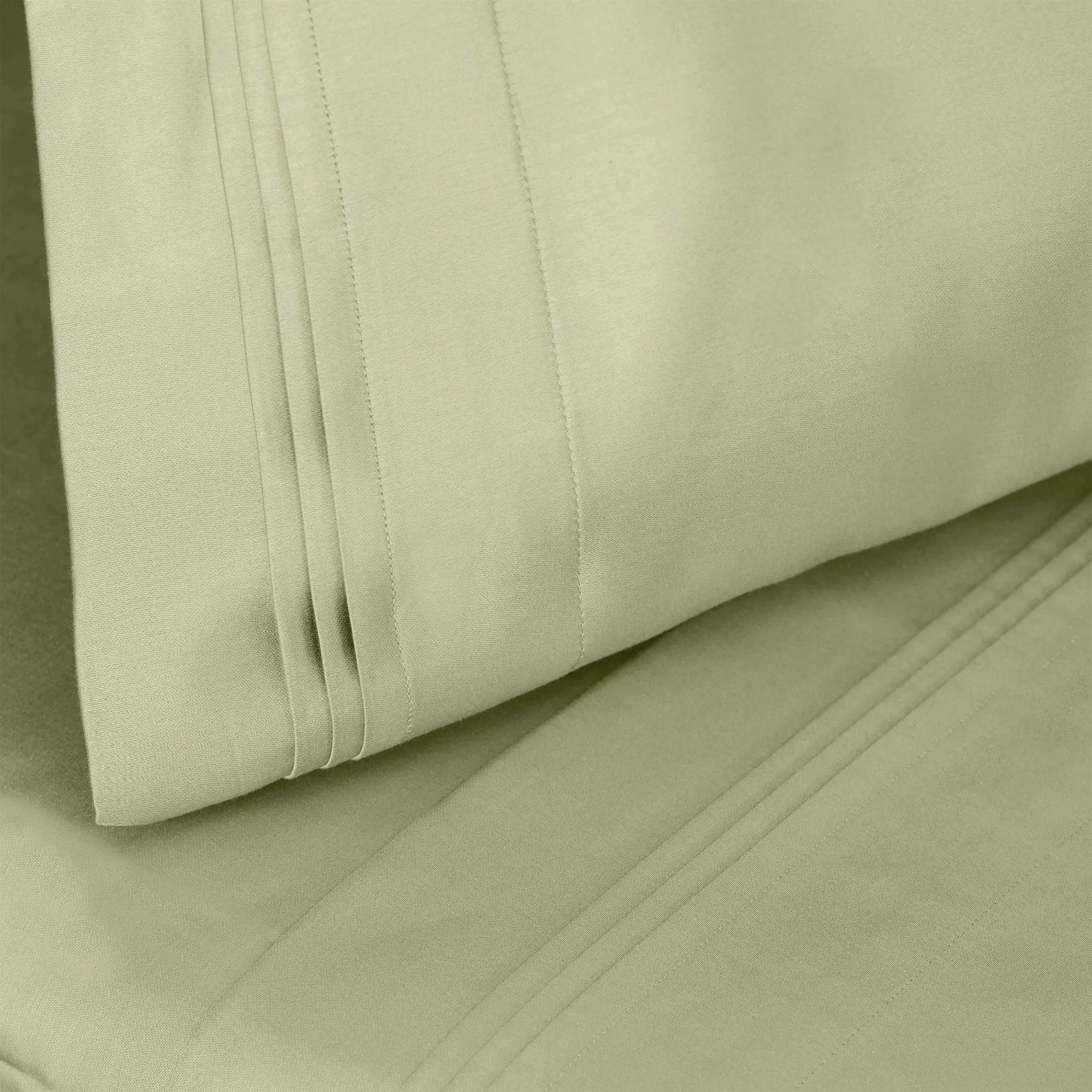 1000 Thread Count Egyptian Cotton Solid Pillowcase Set