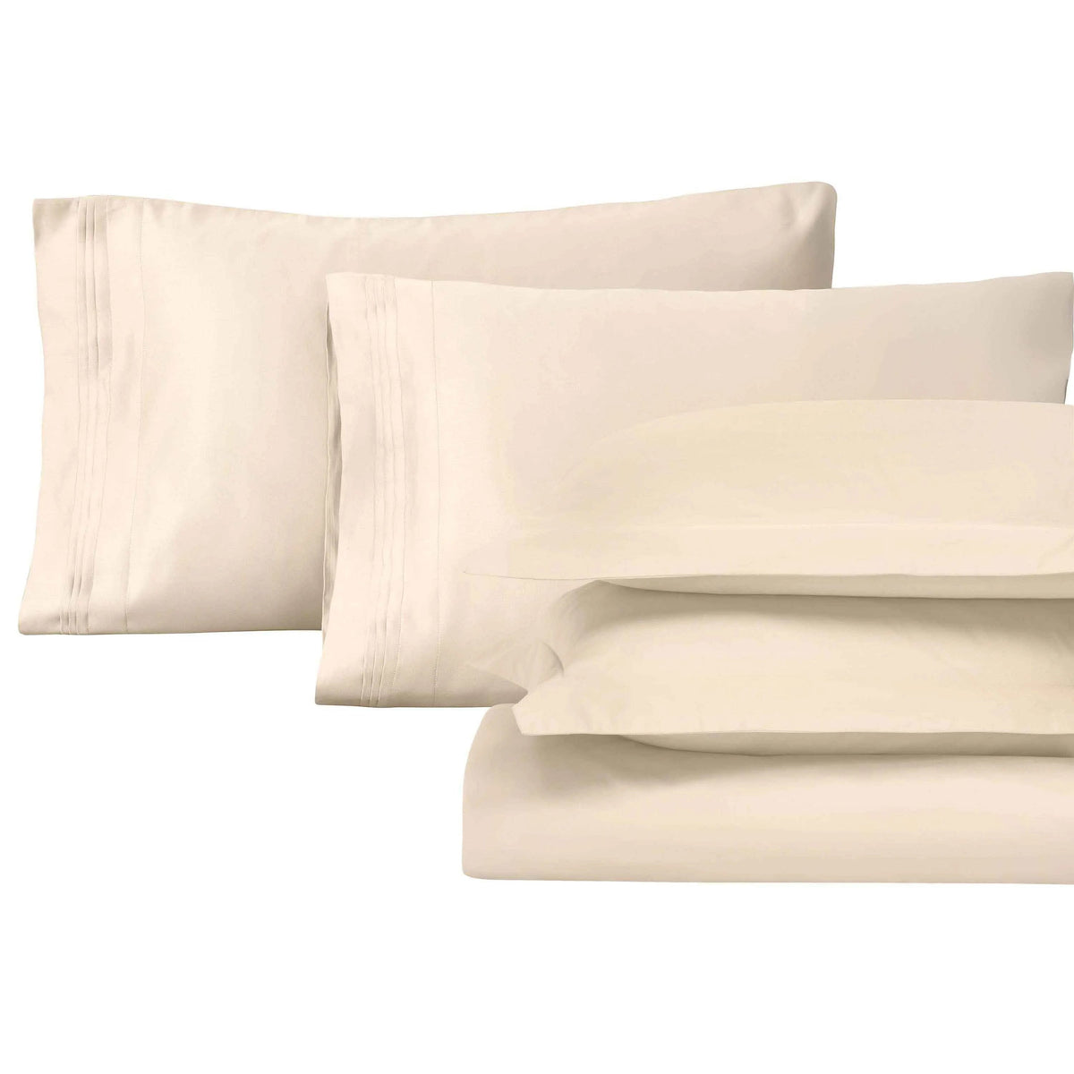 5-Piece Egyptian Cotton 1000 Thread Count Duvet Cover Bundle