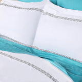 1000 Thread Count Egyptian Cotton Embroidered Duvet Cover