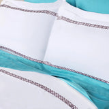 1000 Thread Count Egyptian Cotton Embroidered Duvet Cover