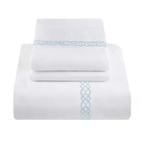 1000 Thread Count Egyptian Cotton Embroidered Duvet Cover Set