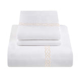 1000 Thread Count Egyptian Cotton Embroidered Duvet Cover