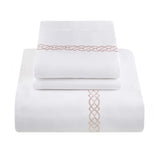 1000 Thread Count Egyptian Cotton Embroidered Duvet Cover Set