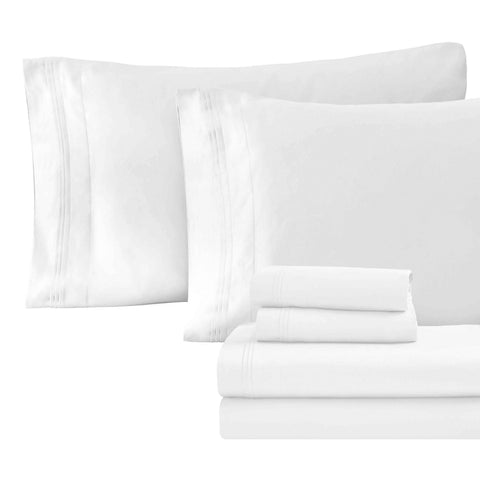 6-Piece Egyptian Cotton 1000 Thread Count Sheet Bundle