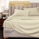 1000 Thread Count Egyptian Cotton Sateen Sheet Set