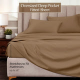 1000 Thread Count Egyptian Cotton Sateen Sheet Set