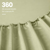 1000 Thread Count Egyptian Cotton Sateen Sheet Set