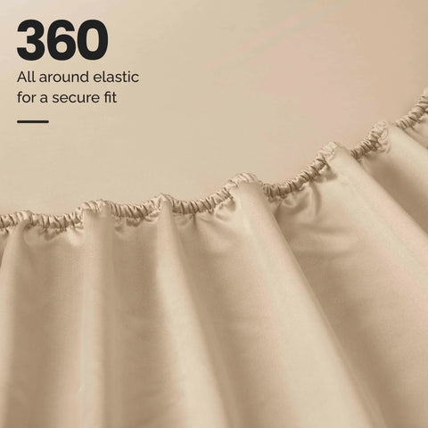 1000 Thread Count Egyptian Cotton Sateen Sheet Set