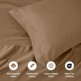 1000 Thread Count Egyptian Cotton Sateen Sheet Set