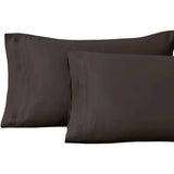 100% Egyptian Cotton 1000 Thread Count Solid Pillowcase Set