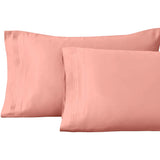 100% Egyptian Cotton 1000 Thread Count Solid Pillowcase Set