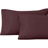 100% Egyptian Cotton 1000 Thread Count Solid Pillowcase Set