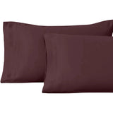 1000 Thread Count Egyptian Cotton Solid Pillowcase Set