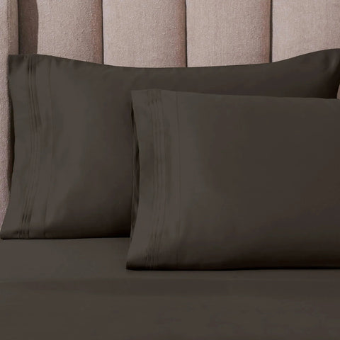 1000 Thread Count Egyptian Cotton Sateen Extra-Deep Sheet Set