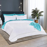 1000 Thread Count Egyptian Cotton Embroidered Duvet Cover