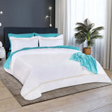 1000 Thread Count Egyptian Cotton Embroidered Duvet Cover
