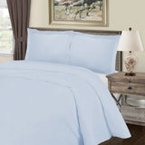 Cotton Blend 1000 Thread Count Solid Duvet Cover Set