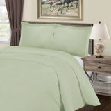 Cotton Blend 1000 Thread Count Solid Duvet Cover Set