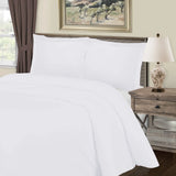 Cotton Blend 1000 Thread Count Solid Duvet Cover Set