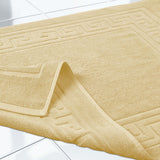 Egyptian Cotton Bath Mat Set of 2 Greek Key Infinity Border