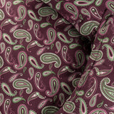 100% Cotton Flannel Paisley Luxury Duvet Cover Set