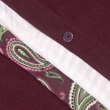100% Cotton Flannel Paisley Luxury Duvet Cover Set
