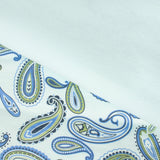 100% Cotton Flannel Paisley Luxury Duvet Cover Set