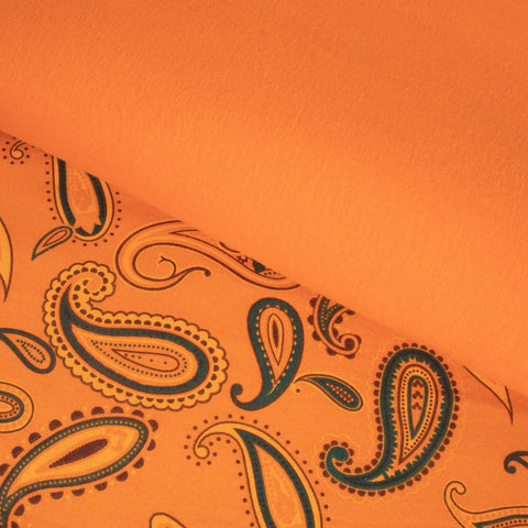 100% Cotton Flannel Paisley Luxury Duvet Cover Set