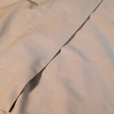 300 Thread Count 100% Cotton Sheet Set Percale Solid Deep Pocket