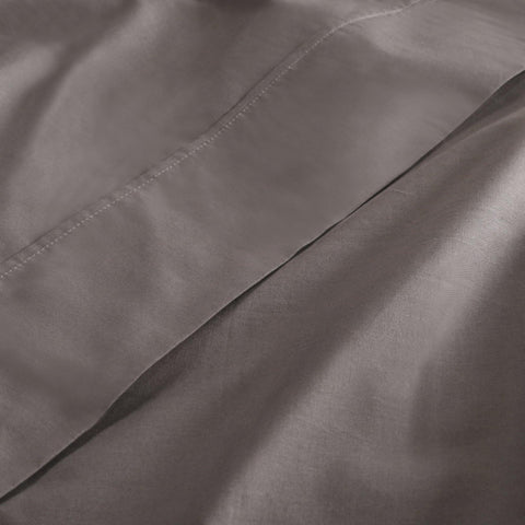 300 Thread Count 100% Cotton Sheet Set Percale Solid Deep Pocket