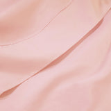 300 Thread Count 100% Cotton Sheet Set Percale Solid Deep Pocket