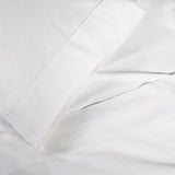 300 Thread Count 100% Cotton Sheet Set Percale Solid Deep Pocket