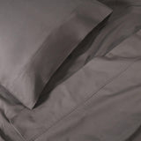 300 Thread Count 100% Cotton Sheet Set Percale Solid Deep Pocket