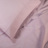 300 Thread Count 100% Cotton Sheet Set Percale Solid Deep Pocket