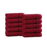 Egyptian Cotton Heritage Face Towel Set of 10