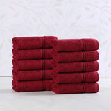Egyptian Cotton Heritage Face Towel Set of 10