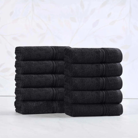 Egyptian Cotton Heritage Face Towel Set of 10