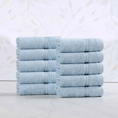 Egyptian Cotton Heritage Face Towel Set of 10