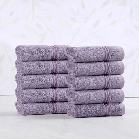 Egyptian Cotton Heritage Face Towel Set of 10