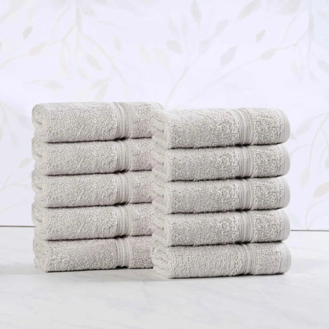 Egyptian Cotton Heritage Face Towel Set of 10