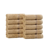 Egyptian Cotton Heritage Face Towel Set of 10