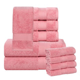 Bath Towel Set Turkish Cotton Plush Heavyweight - Aria