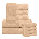 Bath Towel Set Turkish Cotton Plush Heavyweight - Aria