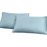 1200 Thread Count Cotton Blend 2 Piece Solid Pillowcase Set