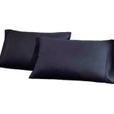 1200 Thread Count Cotton Blend 2 Piece Solid Pillowcase Set