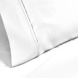 1200 Thread Count Cotton Blend 2 Piece Solid Pillowcase Set