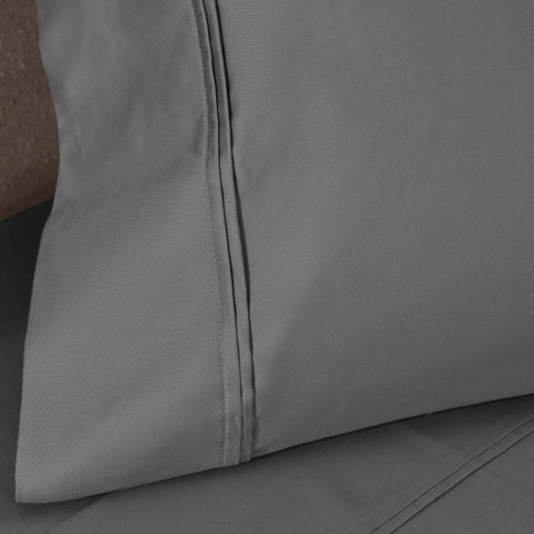 100% Egyptian Cotton 1200 Thread Count Solid Pillowcase Set